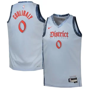 Ideal Robusto Bilal Coulibaly Washington Wizards Nike Youth 2024/25 Swingman Player Jersey City Edition Light Blue  para la gran final