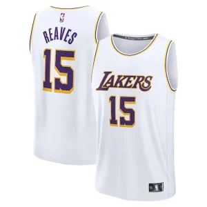 Fantástico Austin Reaves Los Angeles Lakers Youth Fast Break Replica Player Jersey Association Edition White  para la gran final