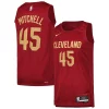 Increíble Moderno Donovan Mitchell Cleveland Cavaliers Nike Swingman Player Jersey Icon Edition Wine  para la gran final