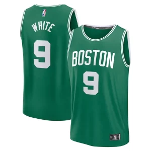 Hermoso Clásico Derrick White Boston Celtics Fast Break Replica Player Jersey Icon Edition Kelly Green  para la gran final