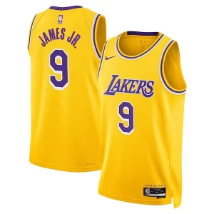Bonito Versátil Fantástico Bronny James Los Angeles Lakers Nike Unisex 2024 Offseason Addition Nike Swingman Jersey Gold  para la gran final