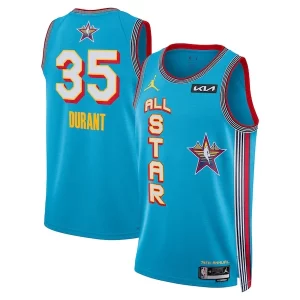 Elegante Kevin Durant Jordan Brand Unisex 2025 NBA All Star Game Swingman Player Jersey Light Blue  para la gran final