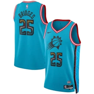 Genial Mikal Bridges Phoenix Suns Nike Unisex 2022/23 Swingman Jersey City Edition Turquoise  para la gran final
