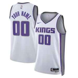 Comodo Chulo Sacramento Kings Nike Unisex 2022/23 Swingman Custom Jersey White Association Edition  para la gran final