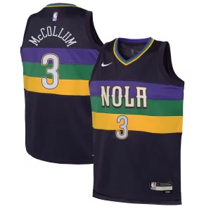Genial Resistente Perfecto CJ McCollum New Orleans Pelicans Nike Youth Swingman Jersey City Edition Purple  para la gran final