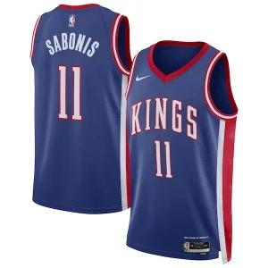 Increíble Domantas Sabonis Sacramento Kings Nike Unisex 2024/25 Swingman Player Jersey City Edition Blue  para la gran final