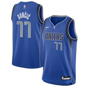 Estupendo Maravilloso Luka Dončić Dallas Mavericks Nike Youth Swingman Jersey Icon Edition Blue  para la gran final
