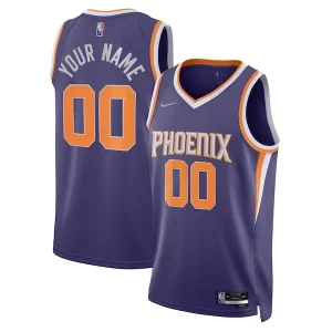 Increíble Fantástico Phoenix Suns Nike 2021/22 Diamond Swingman Custom Jersey Icon Edition Purple  para la gran final
