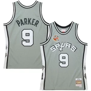 Fantástico Elegante Tony Parker San Antonio Spurs Unisex Hall of Fame Class of 2023 Throwback Swingman Jersey Gray  para la gran final