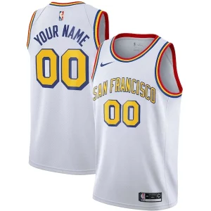 Cool Robusto Perfecto Golden State Warriors Nike Unisex 2019/20 Custom Swingman Jersey White Classic Edition  para la gran final