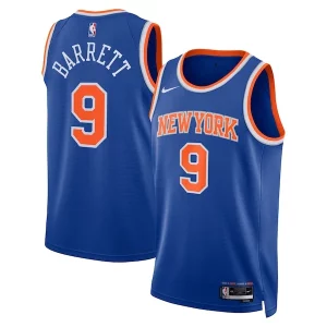 Lujoso Encantador Bonito RJ Barrett New York Knicks Nike Unisex Swingman Jersey Icon Edition Blue  para la gran final