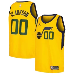 Encantador Chulo Moderno Jordan Clarkson Utah Jazz Jordan Brand Swingman Player Jersey Statement Edition Yellow  para la gran final