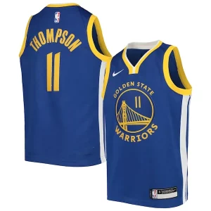 Bonito Klay Thompson Golden State Warriors Nike Youth Team Swingman Jersey Icon Edition Blue  para la gran final