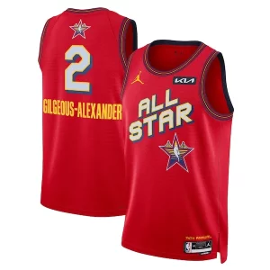 Lujoso Shai Gilgeous Alexander Nike Unisex 2025 NBA All Star Game Swingman Player Jersey Red  para la gran final