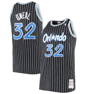 Único Genial Chulo Shaquille O'Neal Orlando Magic Big & Tall Hardwood Classics Jersey Black  para la gran final