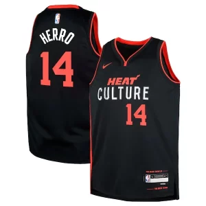 Fácil de llevar Estupendo Tyler Herro Miami Heat Nike Youth Swingman Replica Jersey City Edition Black  para la gran final