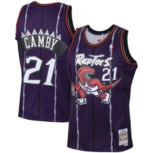 Magnífico Increíble Estupendo Marcus Camby Toronto Raptors 2001/02 Hardwood Classics Swingman Jersey Purple  para la gran final