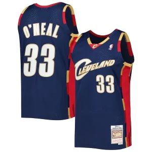 Duradero Atractivo Encantador Shaquille O'Neal Cleveland Cavaliers Hardwood Classics 2009/10 Jersey Navy  para la gran final