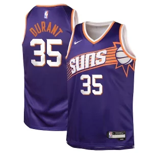 Resistente Robusto Comodo Kevin Durant Phoenix Suns Nike Youth Swingman Jersey Purple Icon  para la gran final
