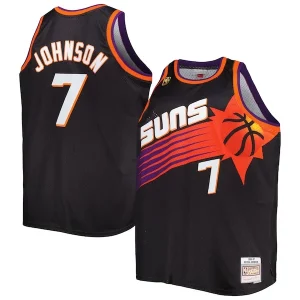 Maravilloso Estupendo Versátil Kevin Johnson Phoenix Suns Big & Tall Hardwood Classics 1996/97 Swingman Jersey Black  para la gran final