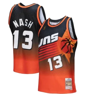 Clásico Encantador Exquisito Steve Nash Phoenix Suns 1996/97 Hardwood Classics Fadeaway Swingman Player Jersey Orange/Black  para la gran final