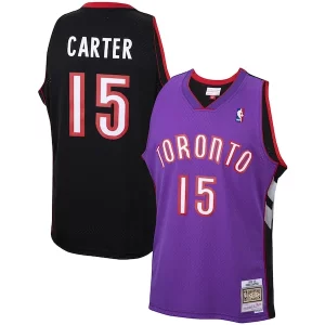 Delicioso Fantástico Único Vince Carter Toronto Raptors 1999/00 Hardwood Classics Swingman Jersey Purple/White  para la gran final