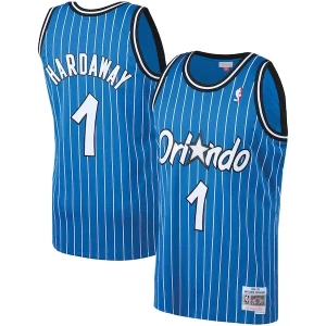 Increíble Penny Hardaway Orlando Magic 1994/95 Big & Tall Hardwood Classics Swingman Jersey Blue  para la gran final