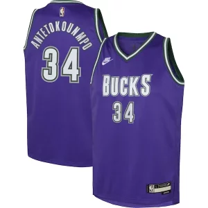 Perfecto Encantador Resistente Giannis Antetokounmpo Milwaukee Bucks Nike Youth 2022/23 Swingman Jersey Purple Classic Edition  para la gran final