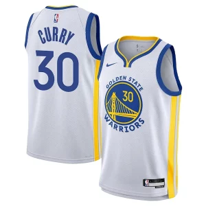 Duradero Delicioso Stephen Curry Golden State Warriors Nike Youth Performance Swingman Jersey Association Edition White  para la gran final