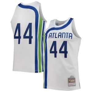 Encantador Pete Maravich Atlanta Hawks 1970/71 Hardwood Classics Swingman Jersey White  para la gran final