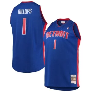 Chulo Chauncey Billups Detroit Pistons 2003/04 Big & Tall Hardwood Classics Swingman Jersey Blue  para la gran final