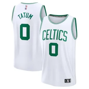 Sofisticado Fantástico Original Jayson Tatum Boston Celtics Youth Fast Break Replica Player Jersey Association Edition White  para la gran final