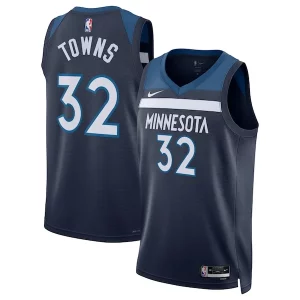 Clásico Karl Anthony Towns Minnesota Timberwolves Nike Unisex Swingman Jersey Icon Edition Navy  para la gran final