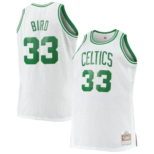 Fácil de llevar Magnífico Larry Bird Boston Celtics Big & Tall 1985/86 Hardwood Classics Swingman Jersey White  para la gran final