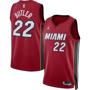 Cool Lujoso Comodo Jimmy Butler Miami Heat Jordan Brand Unisex Swingman Jersey Statement Edition Red  para la gran final