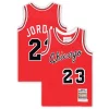 Perfecto Resistente Moderno Michael Jordan Chicago Bulls Toddler Hardwood Classics 1984/85 Authentic Swingman Jersey Red  para la gran final