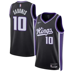 Sofisticado Delicioso Domantas Sabonis Sacramento Kings Nike Unisex Swingman Jersey Icon Edition Black  para la gran final