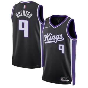 Moderno Atractivo Kevin Huerter Sacramento Kings Nike Unisex Swingman Jersey Icon Edition Black  para la gran final