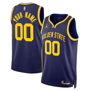 Original Golden State Warriors Jordan Brand Unisex 2022/23 Swingman Custom Jersey Statement Edition Blue  para la gran final