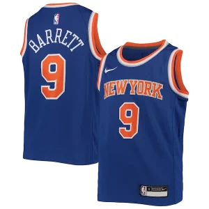 Comodo Maravilloso RJ Barrett New York Knicks Nike Youth Swingman Jersey Icon Edition Royal  para la gran final