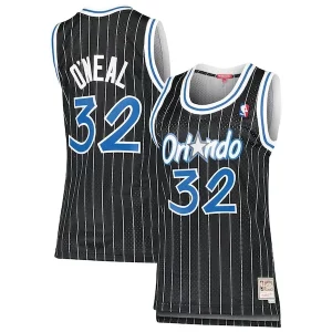 Maravilloso Fantástico Shaquille O'Neal Orlando Magic Women's 1995/96 Hardwood Classics Swingman Jersey Black  para la gran final