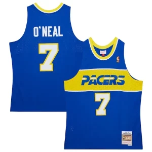Maravilloso Fácil de llevar Jermaine O'Neal Indiana Pacers 2004/05 Hardwood Classics Swingman Jersey Royal  para la gran final