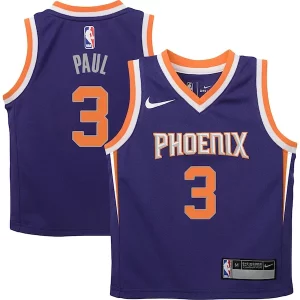 Bonito Lujoso Chris Paul Phoenix Suns Nike Preschool 2021/22 Replica Jersey Icon Edition Purple  para la gran final