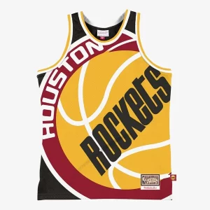 Fácil de llevar Lujoso Robusto Houston Rockets Hardwood Classics Blown Out Fashion Jersey Black  para la gran final