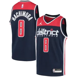 Ideal Hermoso Rui Hachimura Washington Wizards Jordan Brand Youth 2020/21 Swingman Player Jersey Statement Edition Navy  para la gran final