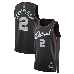 Encantador Perfecto Cade Cunningham Detroit Pistons Nike Unisex 2023/24 Swingman Jersey Black City Edition  para la gran final