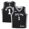 Maravilloso Victor Wembanyama San Antonio Spurs Nike Toddler Swingman Player Jersey Icon Edition Black  para la gran final