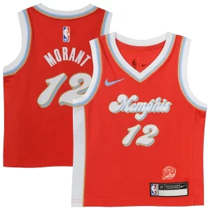 Único Resistente Ja Morant Memphis Grizzlies Nike Toddler 2024/25 Swingman Player Jersey City Edition Red  para la gran final