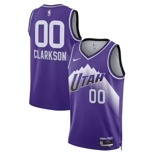 Maravilloso Robusto Jordan Clarkson Utah Jazz Nike Unisex 2023/24 Swingman Jersey Purple City Edition  para la gran final