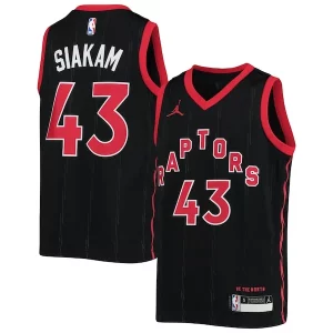Único Comodo Exquisito Pascal Siakam Toronto Raptors Jordan Brand Youth 2020/21 Swingman Jersey Statement Edition Black  para la gran final